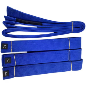 Cinturones de Jiu Jitsu Brasileño con Logotipo Personalizado en Diferentes Colores, Posición Frontal del Logotipo Personalizada, Diseño Personalizado - Product Image 6