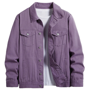 2026 Moderen Look Stylish Denim Jacket Custom Design High Quality Breathable New Arrival Fashion Streetwear Denim Jacket for Men - Product Image 1