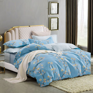 100% moderne bambou 1 pièce toutes saisons motif Animal refroidissement réversible écologique respirant soie remplissage tissé ensemble de literie - Product Image 1