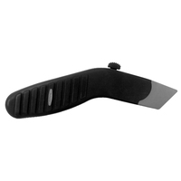 Couteau utilitaire rétractable à lame SK-5, manche TPR, épaisseur 0,5 mm, à changement rapide, pour le travail du plâtre, DIY OEM