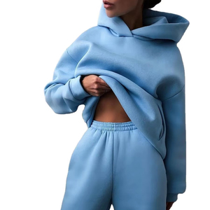 Sweat à capuche pour femme à manches longues, prix bas, meilleure qualité, logo imprimé tendance, fabriqué au Pakistan - Product Image 1