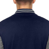 Veste de baseball universitaire pour homme de haute qualité, personnalisée, durable et tendance.