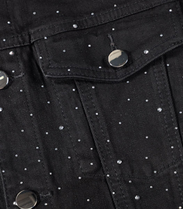 Oem Plus Size Men's Winter Solid Denim <b>Jacket</b> Pants Two Piece Suit Customizable 100% Cotton High Quality - Product Image 5