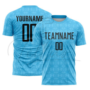 Nuevos Uniformes de Fútbol Transpirables de Manga Corta Sublimados para Hombre, Secado Rápido, Diseño OEM para Equipos - Product Image 5