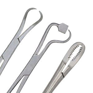3 Pcs Plate Bone Holding Reduction Forceps Set Manual 5.5" Gold Handle Surgical Stainless Steel Instruments By <b>Blush</b> Surgical - Product Image 6