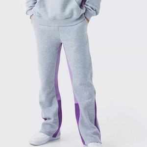 2026 Puff Printing Tracksuit for <b>Men</b> High Quality Terry Cotton Heavyweight Oversized Wide Leg <b>Pants</b> Sweatsuit for Winter - Product Image 6