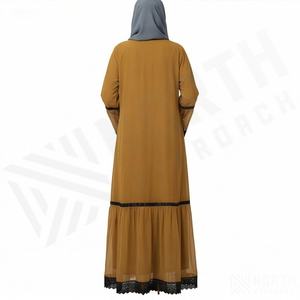 Nueva Abaya Elegante Hecha a Medida para Mujeres, Vestido Musulmán, Ropa Islámica de Alta Calidad, Moda Modesta, Suministro al por Mayor - Product Image 2
