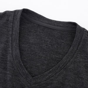 Premium Long Sleeve Merino <b>Wool</b> O Neck T <b>Shirt</b> Lightweight Breathable Casual Wear for Men - Product Image 4