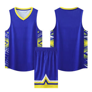 Ensembles d'uniformes de basketball personnalisés, vêtements de sport respirants, service OEM en gros à vendre - Product Image 2