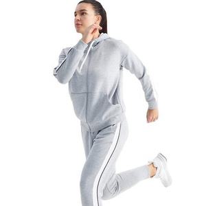Ensemble de survêtement uni pour femme, comprenant un sweat à capuche zippé et un pantalon de survêtement, avec effet délavé et usé, fabriqué sur mesure - Product Image 6