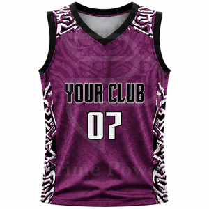 <b>Prime</b> Power Newly Reversible Basketball Jersey Set Quick Dry Basketball Uniform For Men Women Youth OEM Supplier - Product Image 2