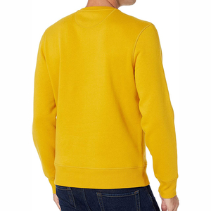 Professional Men's Winter Oversized Cotton Sweatshirts Pullover Embroidery Custom <b>Black</b> Crew Neck Eco-Friendly Wholesale <b>Fleece</b> - Product Image 2