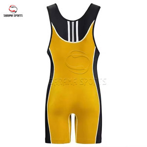 Singlet de Lucha Libre Personalizado por Sublimación, Fabricante OEM, Suministro al por Mayor, Singlet de Lucha Libre Profesional para Hombre - Product Image 4