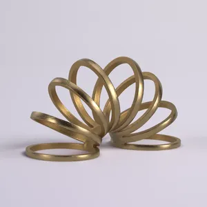Sculpture d'art métallique contemporaine faite à la main, accent d'intérieur élégant pour les développements résidentiels de designers, villas de luxe, hôtels - Product Image 5