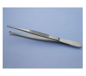 Pinces vétérinaires pour la manipulation des tissus, en acier inoxydable, équipement chirurgical, pinces à pouce vétérinaires - Product Image 6