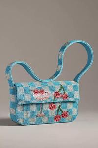 Bolso de mano clásico hecho a mano con diseño de rábano y cuentas |   Pulsera de Lujo con Cuentas de Semillas y Patrón Vegetal para Mujer |   Bolso de Mano Artesanal Personalizado en Colores Mixtos - Product Image 5