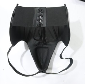 Custom Logo Boxing <b>Groin</b> Guard Unisex PU Leather MMA Muay Thai Kickboxing <b>Groin</b> <b>Protector</b> Cup Training Sparring Gear Wholesale - Product Image 3