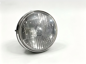 Ensemble de phares de moto ronds pour TVS HLX125 - Phare 12V 35/35W avec lentille en verre, remplacement direct - Product Image 4