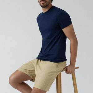 T-shirt d'été doux pour homme, en coton confortable, décontracté, pour tous les jours, vêtements de mode - Product Image 2