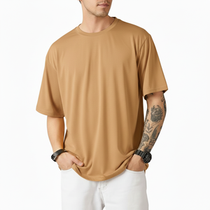 T-shirt de haute qualité à épaules tombantes, streetwear DTG, t-shirt lourd 100% coton, t-shirt oversize personnalisé, 260 GSM, unisexe - Product Image 4