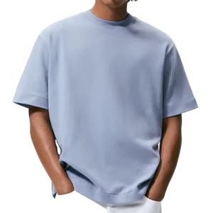 Camiseta de Lujo de Alta Calidad 100% Algodón Grueso, Unisex, con Estampado Personalizado en la Parte Delantera, Corte Holgado, Talla Grande, Ecológica y de Secado Rápido para Hombre - Product Image 1