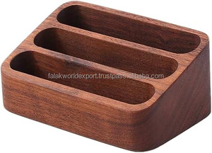 Hotel Business Card Holder <b>Desktop</b> Place Clip Label <b>Stand</b> with Tag for Wedding and Party Decoration Wooden Boxes - Product Image 2