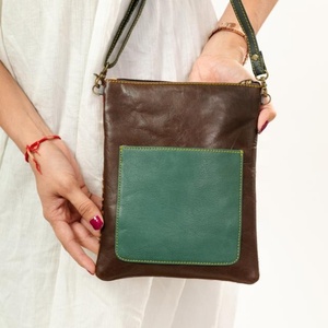 กระเป๋าเงินของดีไซเนอร์สไตล์ตะวันตกสำหรับผู้หญิงกระเป๋าสะพายคาดลำตัวหนังวัวลายดอกไม้โบฮีเมียนเครื่องมือช่างของแท้สำหรับฤดูหนาวสินค้าใหม่2024 - Product Image 4