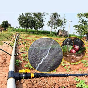 Manguera de Riego de Polietileno Negra de 100 m, Tubo de Riego por Aspersión, Sistema de Riego Agrícola Flexible, Duradero y Fácil de Instalar - Product Image 6