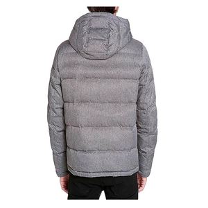Chaqueta de plumón negra para hombre, para clima frío, invierno, actividades al aire libre, de alta calidad. - Product Image 2