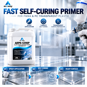 ECOWAY ARPR-5390P Apprêt transparent ultra-fin pour traitement de surface plastique, amélioration de l'adhérence et modification des surfaces - Product Image 4