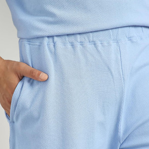 Ensemble d'été sans manches pour homme, ensemble de sport, t-shirt à manches courtes et short, deux pièces, mode décontractée, short d'été avec poche - Product Image 5
