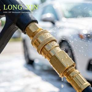 Acero inoxidable BSP R1/8-28 Rosca macho Acoplador rápido Enchufe Recto L32mm - Product Image 3