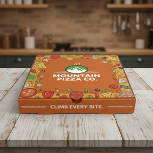 High Quality Custom Printing Personalized <b>Pizza</b> <b>Box</b> for <b>Pizza</b> Packaging with Logo and Corrugated Material - Product Image 2