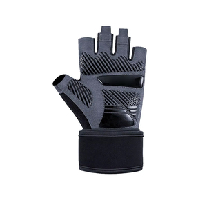 Gants de fitness demi-doigts pour hommes et femmes, gants respirants et absorbants la transpiration pour le cyclisme en extérieur, gants anti-transpiration longs - Product Image 4