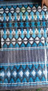 Tapis de selle pour cheval Western, en feutre de laine tissé, absorbant les chocs, antidérapant, pour l'équitation - Product Image 1