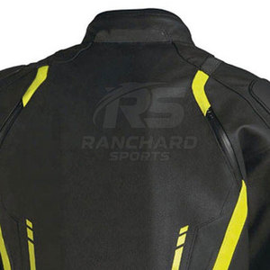 Premium Motorbike Leather Jacket Men Protective Riding Gear Durable Racing Outdoor Streetwear Fashion Slim Fit High Quality Wear - Product Image 4