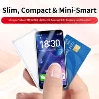 Smartphone sans caméra, mini téléphone portable Android 4 pouces sans caméra, 6+128 Go, double carte SIM, processeur MTK Octa Core, charge rapide
