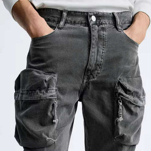 Pantalones Cargo a Rayas Curvados Transpirables, Nuevo Diseño 2025, Pantalones Personalizados para Hombre con Rayas Curvadas - Product Image 4