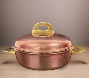 Cacerola de Acero Inoxidable de Calidad de Exportación con Tapa |   Utensilios de Cocina de Acabado Premium para Compradores al por Mayor y en Grandes Cantidades - Product Image 2