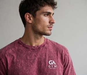 GYM ACTIVE <b>Pink</b> <b>Tie</b> Dye Short Sleeve <b>Men's</b> T-Shirt O-Neck Regular Fit Casual Knitted Fabric Wholesale Custom Logo <b>men</b> Shirt Acid - Product Image 2