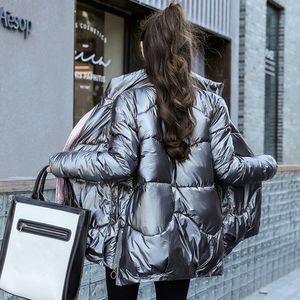 Hot Sales Designer Ladies Padded Winter <b>Bubble</b> <b>Coat</b> Clothes Custom Warm Pu Leather Puffer Jacket for Women - Product Image 6