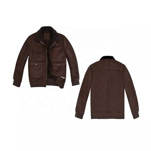 Unisex <b>Plus</b> <b>Size</b> Varsity Bomber <b>Jacket</b> Winter Warm Zip-Up Casual Outerwear Wholesale - Product Image 5