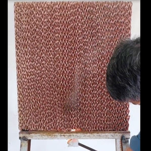 Neues Wabenförmiges Feuerhemmendes Verdunstungskühlpad für Geflügelfarmen Gewächshaus-Kühler Tierhaltung-Kühlausrüstung - Product Image 2