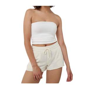 Shorts de détente en coton pour femmes, taille haute, avec cordon de serrage, décontractés, pour l'été et la gym, logo personnalisé, vente en gros OEM - Product Image 2