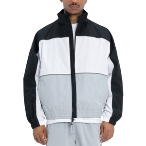 Ensemble de survêtement sportif d'hiver pour homme, en tricot uni, à capuche, imperméable, coupe-vent, léger - Product Image 2