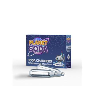 Cartucho de Recarga de Gas CO2 de 8g, Grado Alimenticio, para Bebidas Espumosas en el Hogar y Uso Comercial - Product Image 1