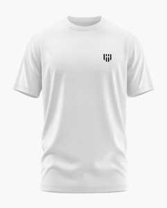 T-shirt à manches courtes jaune moutarde pour homme, col rond, avec logo imprimé sur le devant, en jersey de coton, coupe décontractée, fabriqué au Pakistan - Product Image 3