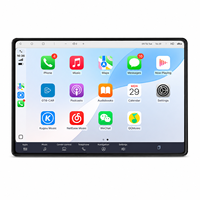 Reproductor de DVD para Auto AuCar de 13 Pulgadas con Pantalla Táctil Android 14 y Navegación GPS para Ford Maverick 2022-2026, Radio Multimedia Estéreo para Auto con Video