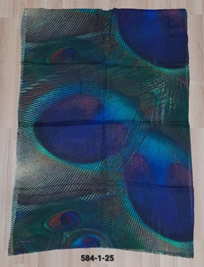 Estolas Ligeras de Lana Merino Fina con Estampado Digital - Product Image 3