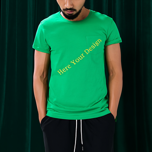 T-shirt pour homme en coton 100% de qualité supérieure OEM, fournisseurs bangladais, style streetwear, broderie personnalisée, impression DTG, surdimensionné - Product Image 3